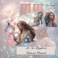 A6 3er Klappkarte "Glamour Moments"