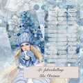 A6 Jahreschallenge "Blue Christmas"