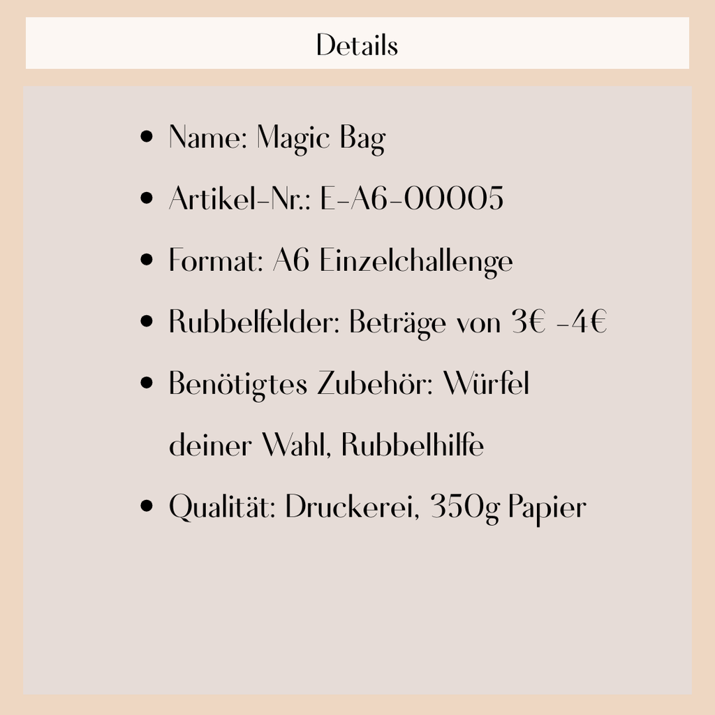 Magic Bag