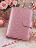 A6 Premium Binder – Black Edition - Rosa