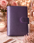 A6 Premium Binder – Lila | Black Edition