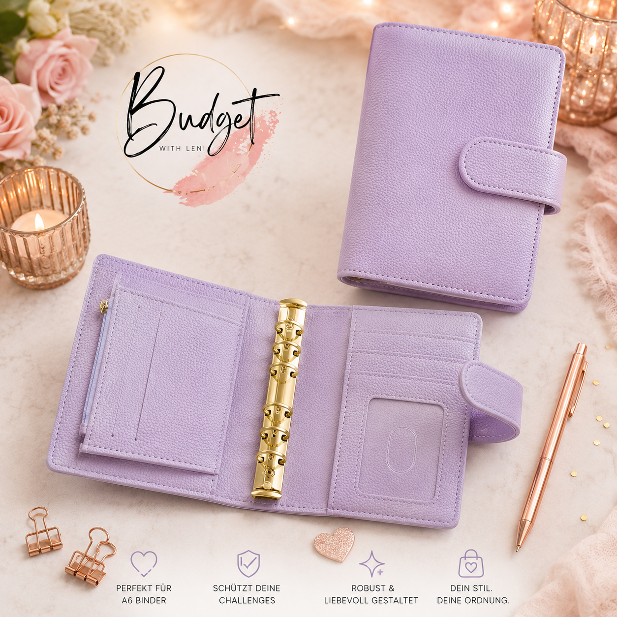 A7 Premium Binder (Flieder)