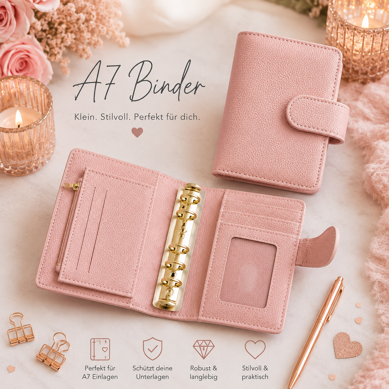 A7 Premium Binder (Nude)