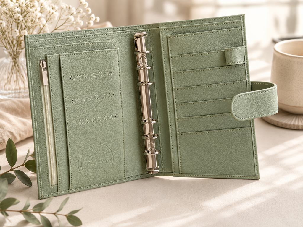A6 Deluxe Binder Grün