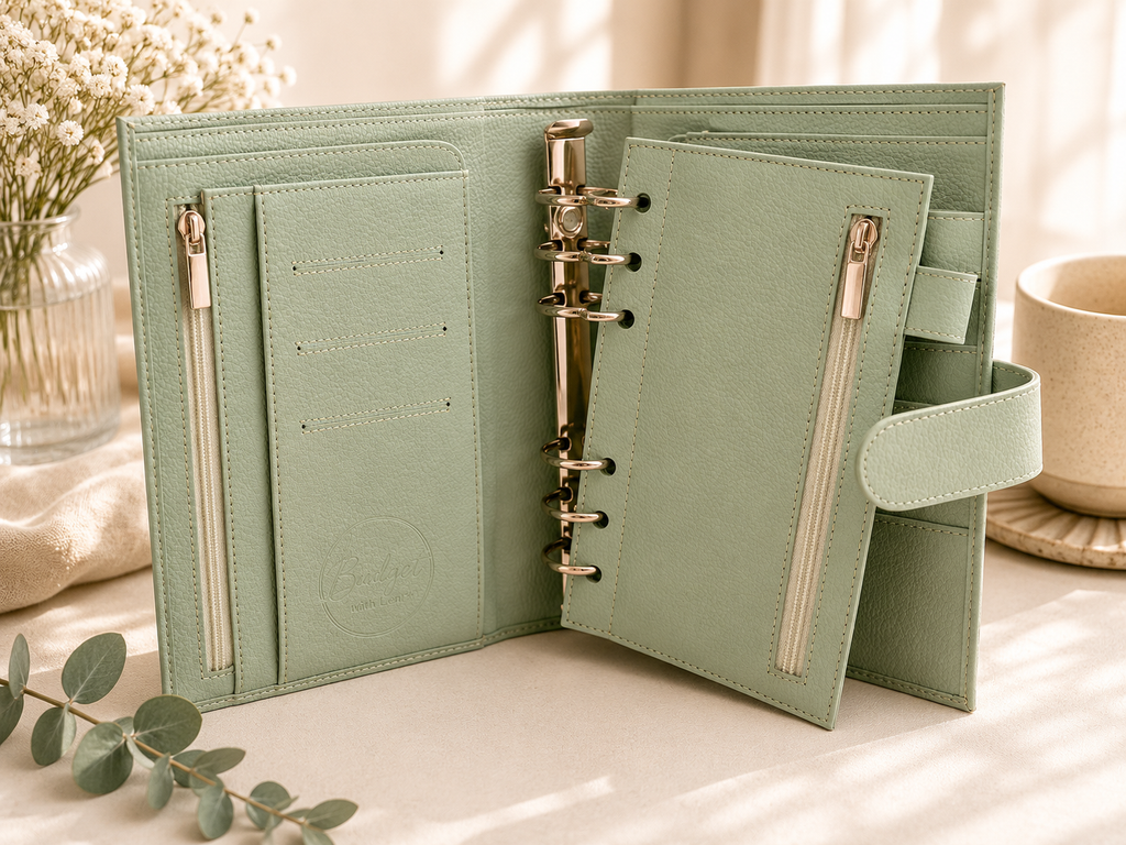 A6 Deluxe Binder Grün