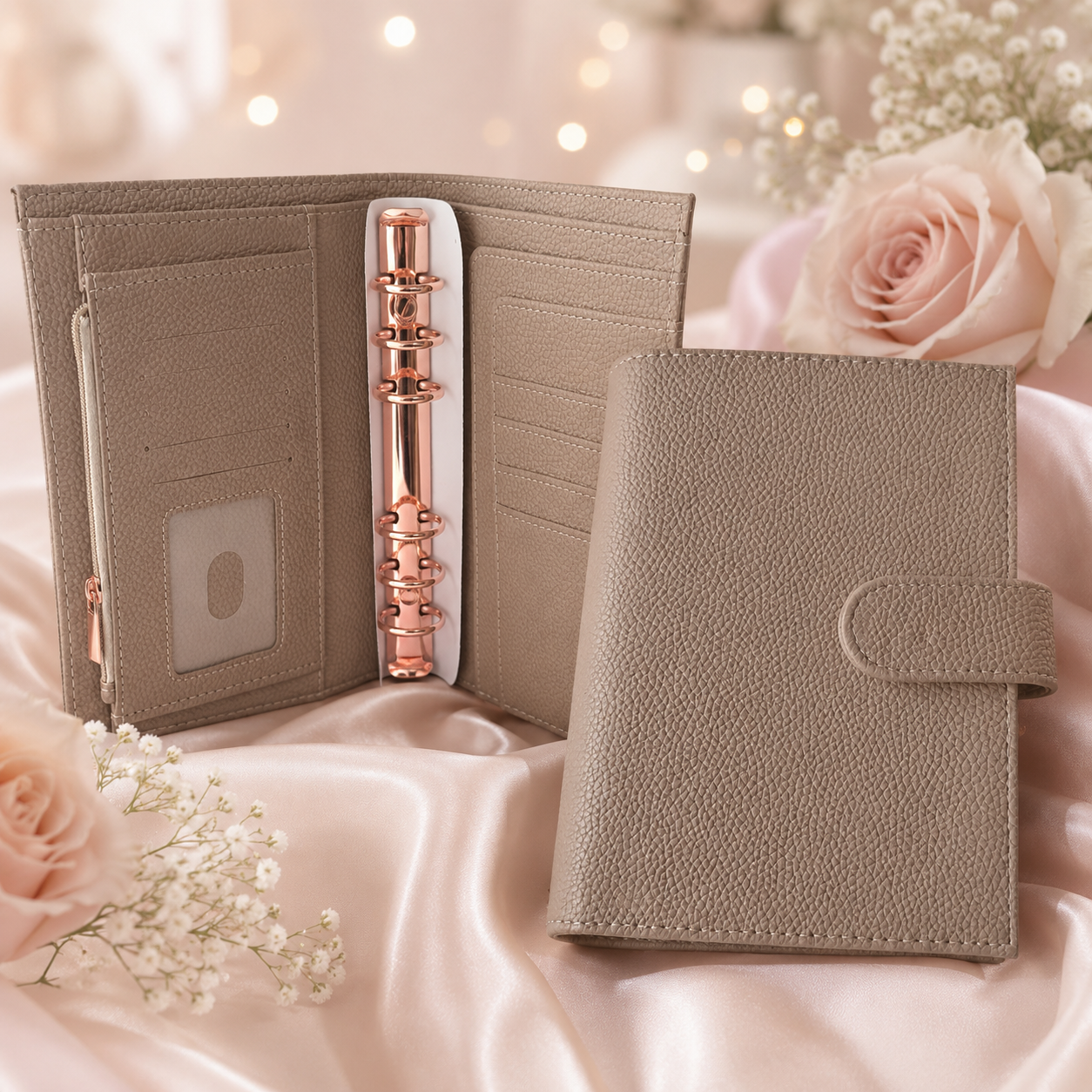A6 Deluxe Binder (Taupe)