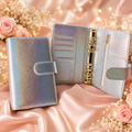 A6 Deluxe Binder Slim Edition (Silver Holographic)