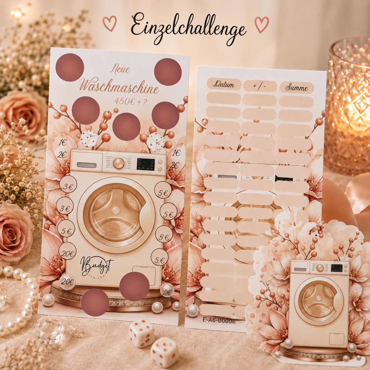 Neue Waschmaschine – A6 Einzelchallenge