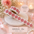 Rubbelsticker 16mm – Rosa (10 Stück)