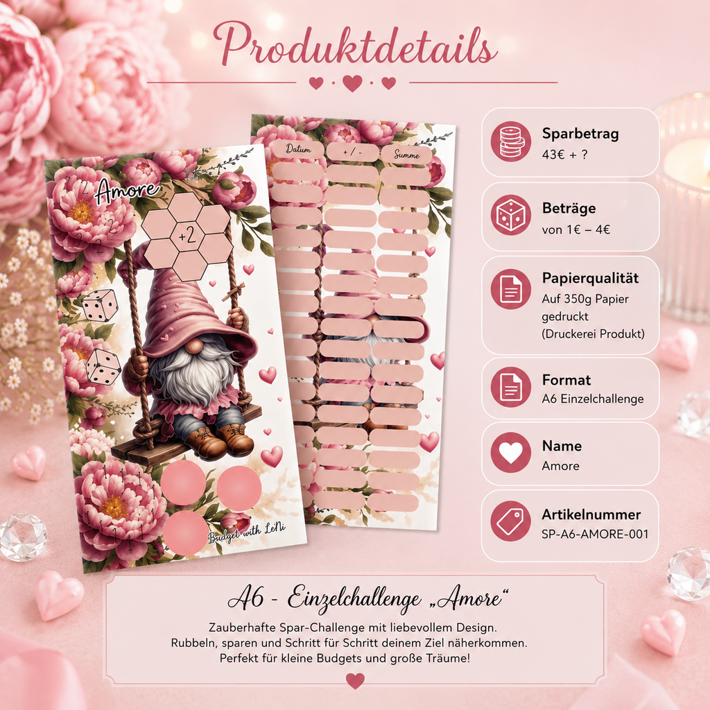 Amore – Sparchallenge A6