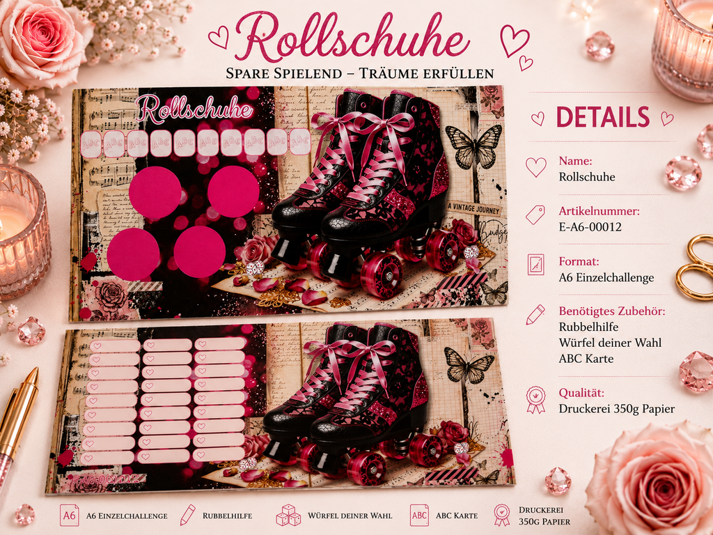 Rollschuhe –  A6 Einzelchallenge